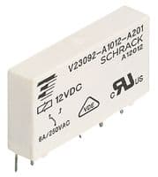 V23092A1905A301 - SCHRACK - TE CONNECTIVITY - V23092A1905A301 - General Purpose Relay, SNR Series, Non Latching, SPDT, 5 VDC, 6 A