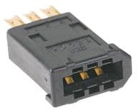 3E206-0100 KV - 3M - 3E206-0100 KV - I/O Connector, 6 Contacts, Receptacle, Firewire IEEE-1394, Solder, 3E206, Cable Mount
