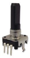 EC12E1220405 - ALPS ALPINE - EC12E1220405 - Rotary Encoder, Insulated Shaft, Mechanical, Incremental, 12 PPR, 12 Detents, Vertical
