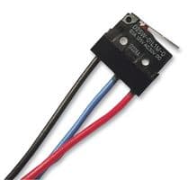 D2SW-01L1M-0 - OMRON ELECTRONIC COMPONENTS - D2SW-01L1M-0 - Microswitch, Subminiature, Lever, SPDT, Wire Leaded, 100 mA, 30 V