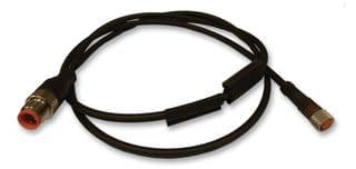 RST 3-RKMV 3-224/1M - LUMBERG AUTOMATION - RST 3-RKMV 3-224/1M - Sensor Cable, M12 Plug, M8 Receptacle, 3 Positions, 1 m, 3.28 ft, RST-RKMV Series