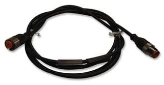 RST 4-RKT 4-225/2M - LUMBERG AUTOMATION - RST 4-RKT 4-225/2M - Sensor Cable, M12 Plug, M12 Receptacle, 4 Positions, 2 m, 6.6 ft, RST-RKT Series