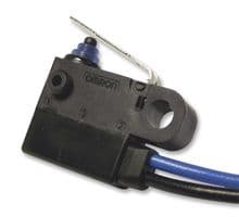 D2HW-C263MR - OMRON ELECTRONIC COMPONENTS - D2HW-C263MR - Microswitch, Subminiature, Leaf Lever, SPST-NO, Wire Leaded, 2 A, 12 V