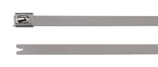 111-94149 MBT14H-SS316L-ML - HELLERMANNTYTON - 111-94149 MBT14H-SS316L-ML - Cable Tie, Ball Lock, Stainless Steel, Silver, 362 mm, 7.9 mm, 102 mm, 450 lb