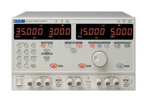 QL355T. - AIM-TTI INSTRUMENTS - QL355T. - Bench Power Supply, Linear Regulation, Adjustable, 3 Output, 0 V, 35 V, 0 A, 5 A