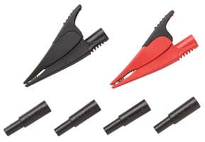 FLUKE AC285-FTP - FLUKE - FLUKE AC285-FTP - Crocodile Clip, 20 mm, 10 A, Black, Red