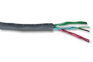 9729 060100 - BELDEN - 9729 060100 - Multipair Cable, Computer, Screened, 2 Pair, 24 AWG, 100 ft, 30.5 m