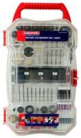 D02158 - DURATOOL - D02158 - Rotary Tool Set, Cutting, Grinding, Sanding, Sharpening, Polishing, 208 Piece