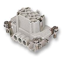 CNEF06T - ILME - CNEF06T - Heavy Duty Connector, 6+PE Signal, CNE, Insert, 6 Contacts, Receptacle, Screw Socket