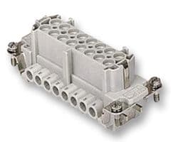 CNEF16T - ILME - CNEF16T - Heavy Duty Connector, 16+PE Signal, CNE, Insert, 16 Contacts, Receptacle, Screw Socket