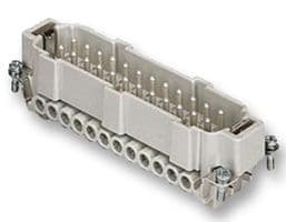 CNEM24T - ILME - CNEM24T - Heavy Duty Connector, 24+PE Signal, CNE, Insert, 24 Contacts, Plug, Screw Pin