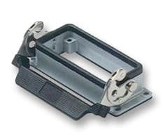 CHI16L - ILME - CHI16L - Heavy Duty Connector, Base, Bulkhead Mount, Aluminium Body, 1 Lever, ILME Connector Inserts, C-Type