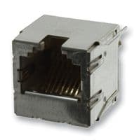 TM21R-3C-88(51) - HIROSE / HRS - TM21R-3C-88(51) - Modular Connector, RJ45 Jack, 1 x 1 (Port), 8P8C, Cat5e, Through Hole Mount