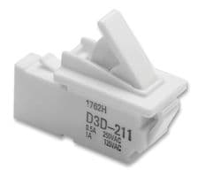 D3D211 - OMRON ELECTRONIC COMPONENTS - D3D211 - Door Switch, Lever, SPDT, 125 V, 1 A, Connector