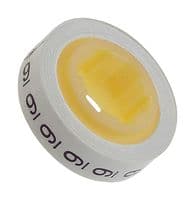 SDR9 - 3M - SDR9 - Wire Marker, Numbered Tape, 1 Roll, Pre Printed, 9, 2.43mm x 5.46mm, PET (Polyester), Black, White