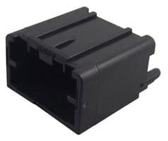 34792-0040 - MOLEX - 34792-0040 - Automotive Connector, Black, Mini50 34792 Series, Straight Header, 4 Contacts, PCB Pin