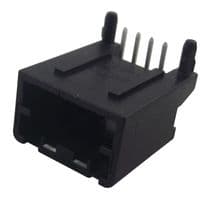 34793-0040 - MOLEX - 34793-0040 - Automotive Connector, Black, Mini50 34793 Series, Right Angle Header, 4 Contacts, PCB Pin