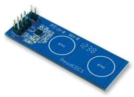 410-247 - DIGILENT - 410-247 - Expansion Board, PmodCDC1, AD7156 Ultralow Power 2-Channel Capacitance Converter, Pmod I/O
