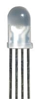 L-154A4SUREQBFZGEW - KINGBRIGHT - L-154A4SUREQBFZGEW - LED, RGB, Hyper Red, Green, Blue, Through Hole, T-1 3/4 (5mm), 60 °, Round, R 30mA, G 30mA, B 30mA