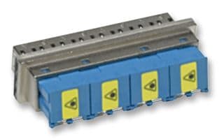 106121-0950 - MOLEX - 106121-0950 - Fiber Optic Adapter, Multimode, LC x 8, LC x 8, Straight Adapter