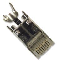 TM21P-TM-88P(60) - HIROSE / HRS - TM21P-TM-88P(60) - Modular Connector, RJ45 Plug, 1 x 1 (Port), 8P8C, Cat5e, Cable Mount