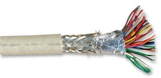 3750/10 - 3M - 3750/10 - Multipair Cable, Discrete Wire, Screened, 5 Pair, 26 AWG, 0.13 mm², 100 ft, 30.5 m