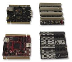 TWR-VF65GS10-KIT - NXP - TWR-VF65GS10-KIT - Development Kit, Vybrid® VF61 Processor, Tower System Module, OpenSDA Circuit, Micro SD Card Slot