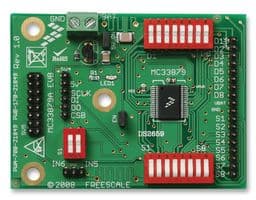 KIT33879AEKEVBE - NXP - KIT33879AEKEVBE - Modular Reference Board, High-Side/Low Side Switch, 16 Bit Serial Input Control using SPI