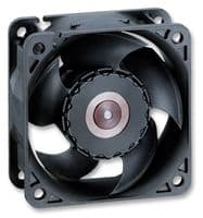 622/2H3P - EBM-PAPST - 622/2H3P - DC Axial Fan, 12 V, Square, 60 mm, 25 mm, Ball Bearing, 39.4 CFM