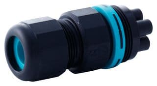 THB.387.B2A - HYLEC - THB.387.B2A - Circular Connector, Sealed Circular Connector, TH387 Micro Teeplug Series, Cable Mount Receptacle