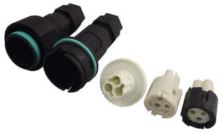 THB.405.3KIT - HYLEC - THB.405.3KIT - Circular Connector, Sealed Circular Connector, TH405 Teeplug Series, Cable Mount Receptacle