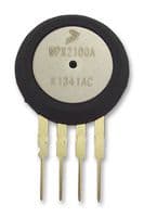 MPX2100A - NXP - MPX2100A - Pressure Sensor, Absolute, 0 kPa, 100 kPa, 10 V, 16 V, SIP