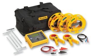 FLUKE 1623-2 KIT - FLUKE - FLUKE 1623-2 KIT - Earth Ground Tester, 3 and 4 Pole, 0.02ohm to 19.99kohm, 128 Hz