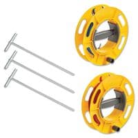 FLUKE ES162P3-2 - FLUKE - FLUKE ES162P3-2 - Test Accessory, 3-pole Stake Kit, Fluke 1623-2 and Fluke 1625-2 GEO Earth Ground Testers