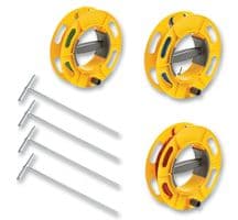 FLUKE ES162P4-2 - FLUKE - FLUKE ES162P4-2 - Test Accessory, 4-pole Stake Kit, Fluke 1623-2 and Fluke 1625-2 GEO Earth Ground Testers