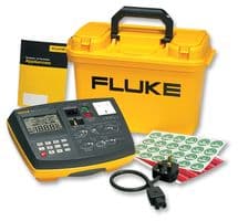 FLUKE 6200-2 UK KIT - FLUKE - FLUKE 6200-2 UK KIT - Tester, Portable Appliance, Kit, 500V, 200mA, 25A, 0mA to 1.999mA, USB, 114 mm