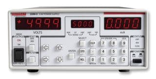 2290E-5 - KEITHLEY - 2290E-5 - Bench Power Supply, High Voltage DC, Programmable, 1 Output, 50 V, 5 kV, 5 mA