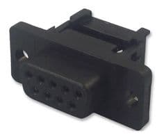 L17DEFRDA09P - AMPHENOL COMMUNICATIONS SOLUTIONS - L17DEFRDA09P - D Sub Connector, DB9, Standard, Plug, 17D, 9 Contacts, DE, IDC / IDT