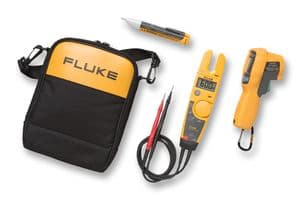 FLUKE T5-600/62MAX+/1AC KIT - FLUKE - FLUKE T5-600/62MAX+/1AC KIT - Temperature Test Kit, T5-600 Electrical Tester, 62MAX+ IR Thermometer, 1AC II Voltage Detector