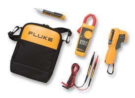 FLUKE 62MAX+/323/1AC - FLUKE - FLUKE 62MAX+/323/1AC - Temperature Test Kit, 62MAX+ IR Thermometer, 323 True-rms Clamp Meter, 1AC II Voltage Detector