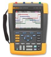 FLUKE 190-504/EU - FLUKE - FLUKE 190-504/EU - Oscilloscope, EU Version, ScopeMeter 190 Series II, 4 Channel, Isolated, 500 MHz, 5 GSPS, 10 kpts