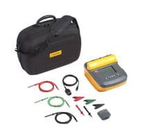 FLUKE 1550C/KIT - FLUKE - FLUKE 1550C/KIT - Insulation Tester, Digital Megohmmeter, 250V, 500V, 1kV, 2.5kV, 5kV, 200kohm to 2Tohm, -20 °C