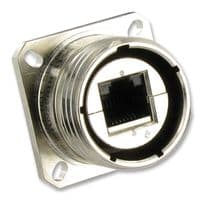 RJFTVX2SA1N - AMPHENOL SOCAPEX - RJFTVX2SA1N - In-Line Adapter, Adaptor, In-Line, RJ45, RJ45, RJF TVX