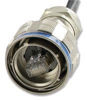 RJFTVX6MN - AMPHENOL SOCAPEX - RJFTVX6MN - Modular Connector, RJ45 Plug, 1 x 1 (Port), 8P8C, Cat5e, IP68, Cable Mount