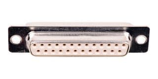 172704-0172 - 172704-0172 - D Sub Connector, Standard, Receptacle, 172704 Series, 25 Contacts, DB, Solder Cup