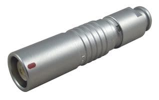PHG.0T.306.CLLC50Z - LEMO - PHG.0T.306.CLLC50Z - Circular Connector, Sealed Circular Connector, 0T Series, Cable Mount Receptacle, 6 Contacts