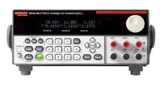 2231A-30-3 - KEITHLEY - 2231A-30-3 - Bench Power Supply, Programmable, 3 Output, 0 V, 30 V, 0 A, 3 A