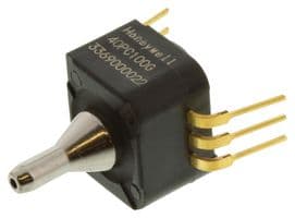 40PC100G2A - HONEYWELL - 40PC100G2A - Pressure Sensor, Miniature, Amplified, Gauge, 0 psi, 100 psi, 4.75 VDC, 5.25 VDC, DIP