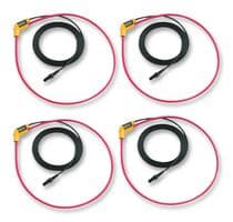 FLUKE I430-FLEXI-TF-II-4PK - FLUKE - FLUKE I430-FLEXI-TF-II-4PK - Current Probe, BNC Plug, Flexible Cord Probe, 6 kA, 500 mA