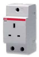 2CSM258163R0721 - ABB - 2CSM258163R0721 - Modular Socket, UK Standard, 13 A, 250 Vac, Indicator Light